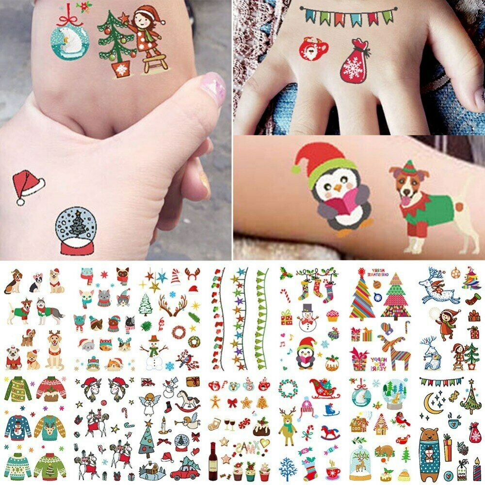 

DIY Christmas Christmas Sport 3D Nail Paste Sticker Paper Sticker #765, White