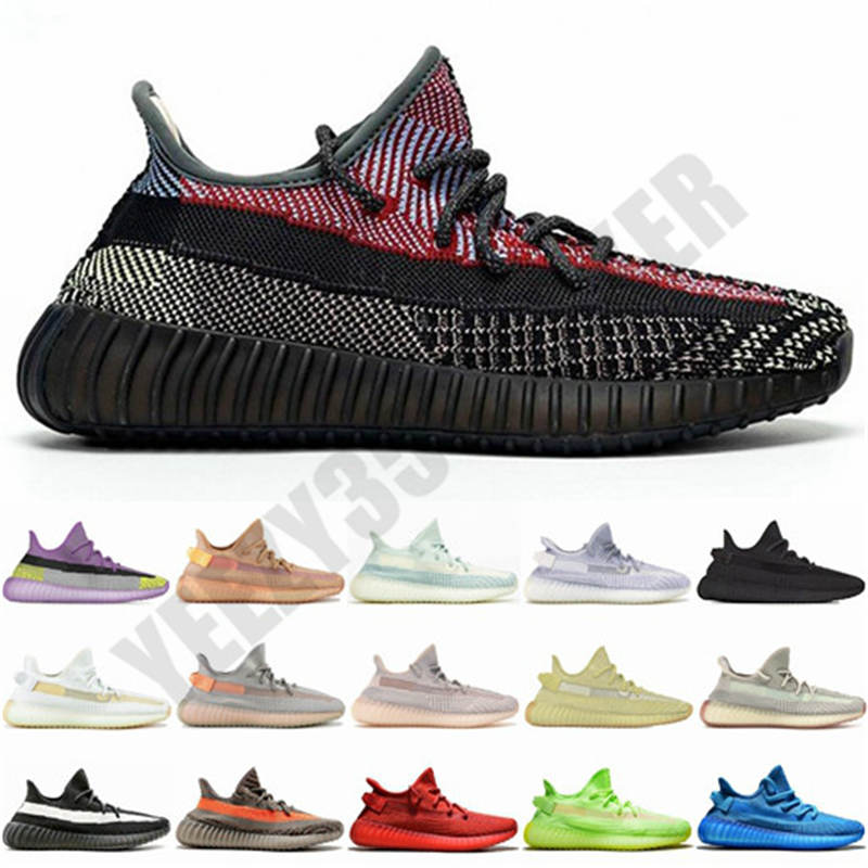 

YECHEIL Yeehu Citrin Clound White Kanye West Men Womens Running Shoes Antlia Lundmark Synth Black Reflective Mens Sport Trainers Sneakers