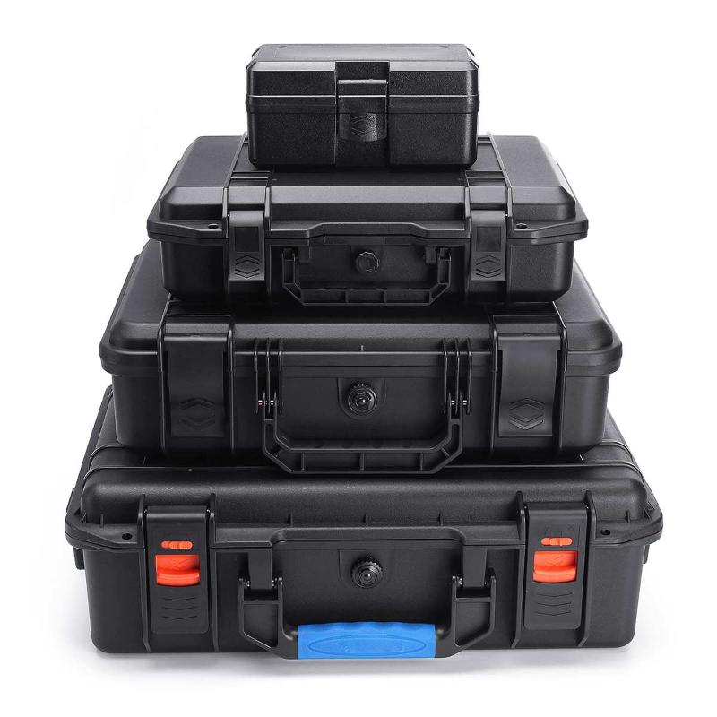 

Portable Waterproof Hard Carry Case Bag Tool Kits Storage Box Safety Protector Organizer Hardware toolbox Impact Resistant