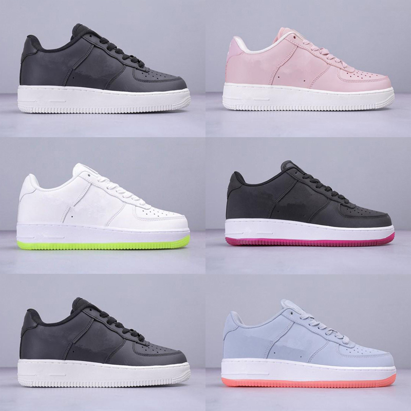 

2019 Hot Sale Forced 1 Jelly Low Help Skateboard Shoes Black Pink Grey Designers Running Shoes For Men Women Fashion Sports Trainers, As photo 5