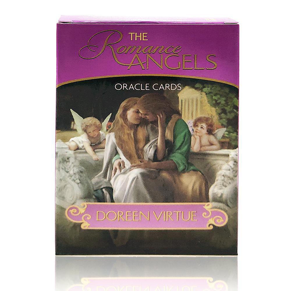 

Full English New The 44 Romance Angels Oracle Cards Deck Mysterious Tarot Cards Board Game By Doreen Virtue Rare Out Of Print