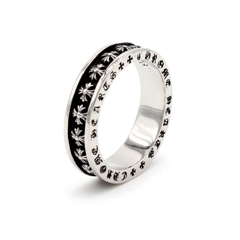 MetJakt Virgin Mary Ring Solid 925 Sterling Ring with Scripture for Unisex Anniversary Religious Jewelry