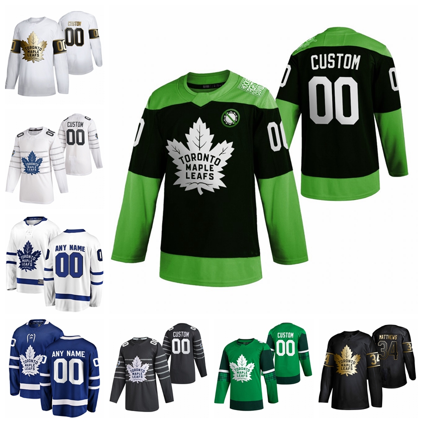 Toronto Maple Leafs Jerseys Matt Lorito Jersey Max Veronneau Calle Rosen Rasmus Sandin Jack Campbell 2020 Hockey Fight nCoV Custom Stitched