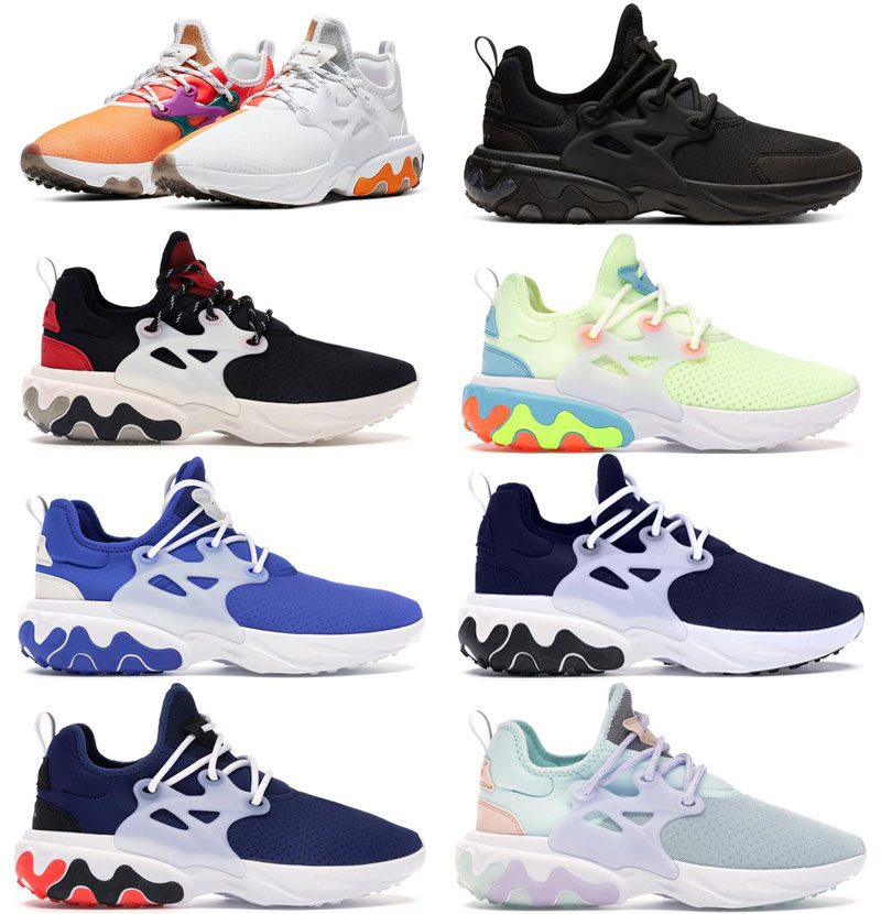 

React Presto BEAMS men women running shoes DHARMA triple black Breakfast Alternate Galaxy mens trainer breathable sports sneakers runner, As photo 6