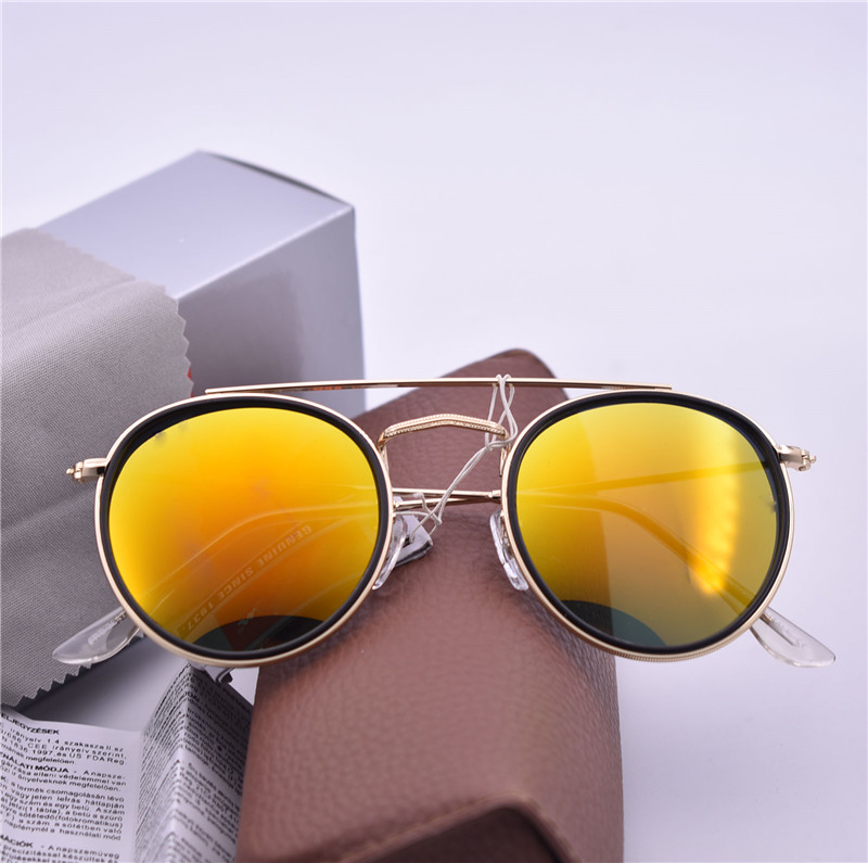 

Wholesale-High Quality Brand Design sunglass Fashion Sunglasses UV400 Protection Outdoor Sun Glasses Retro Eyewear rb3647 With Box and Case