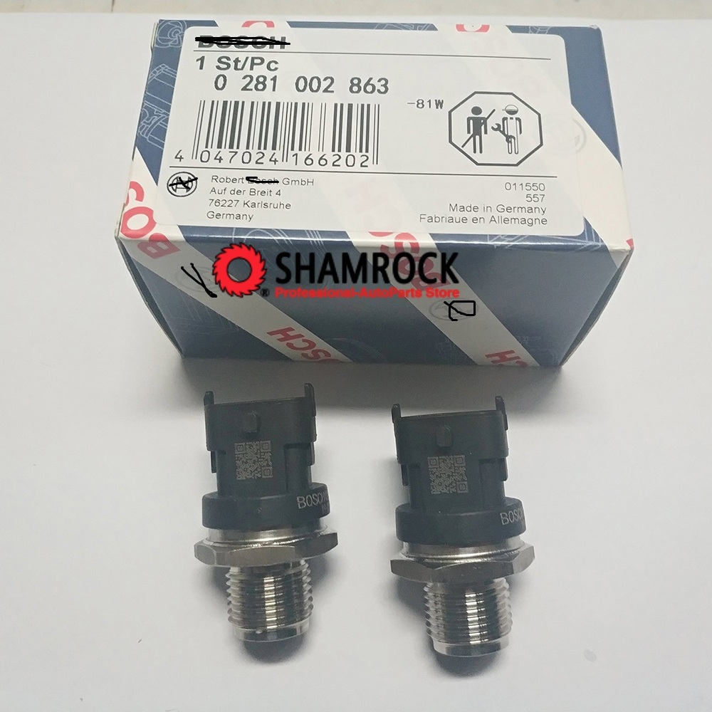 

Fuel Rail Pressure Sensor Common Regulator OEM 0281002863/314014A400 for Hyyundai H-1 I20 I30 Accent AVEGA Kkia AGE BORREGO CARENS SOUL