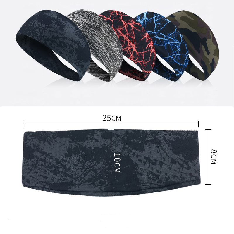 /équitation Basketball Tbest Femmes Sport Yoga Bandeau Fitness Yoga Headwear Gym Cheveux Bande Fitness entra/înement Sweatband Couvre-Chefs pour Le Yoga Running