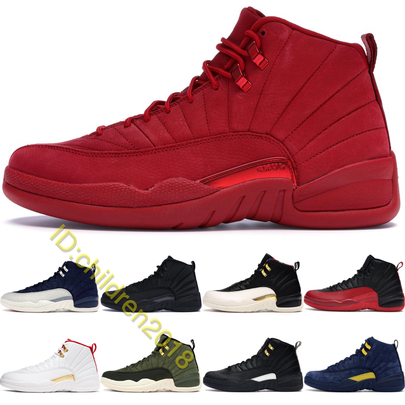 

12 High Gym Red Michigan Fiba Basketball Shoes For Men Jump Trainers Class Of 2003 Taxi The Master Winter Black Sneakers Size 40-47