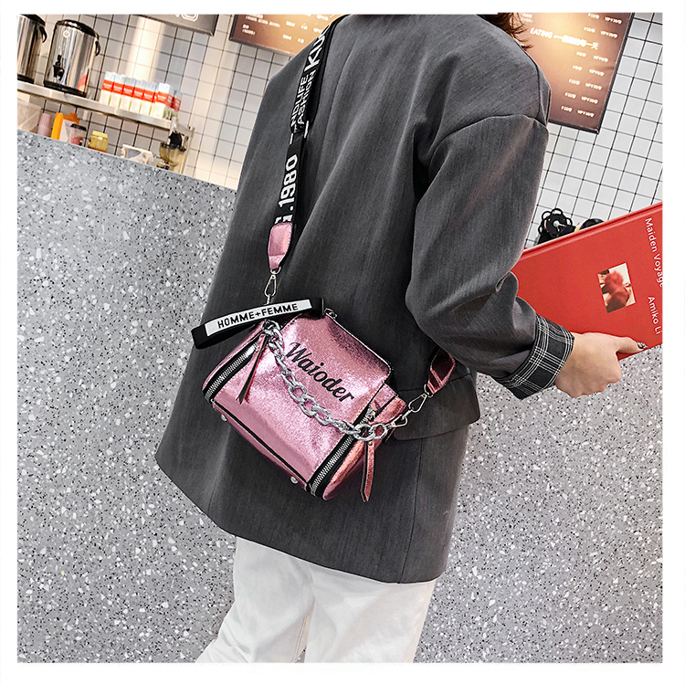 Hainan Women Shoulder Bags Fashion Printed Mini Messenger Bag PU Leather Satchel Handbag Bolsa Bulk White one Size