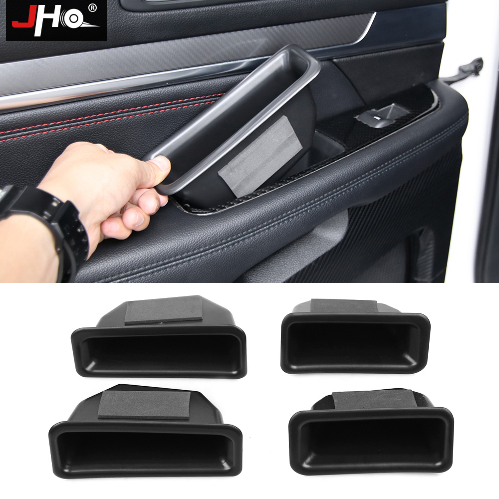 

JHO Car Organizer Accessories Door Armrest Handle Storage Box For 2011-2019 Explorer 2012 2013 2014 2015 2016 2017 2018