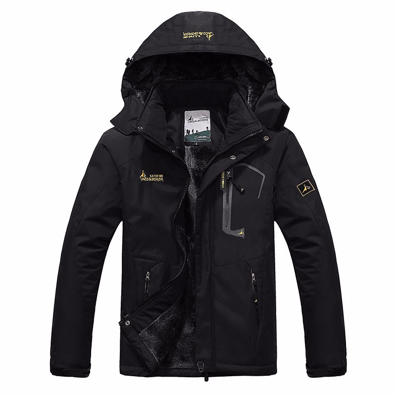 donhobo Veste dhiver en Polaire Chaude et Softshell pour Homme