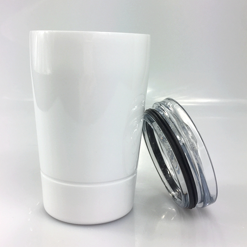 

9oz sublimation kids cup stainless steel beer milk cups transparent straw tumbler wine glass high quality mug with lid advance sale A07, White