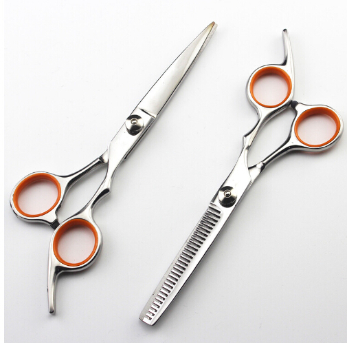 

New professional 6.0 inch haircut thinning scissor clipper hot shears cutting barber cut hair scissors set hairdressing scissors