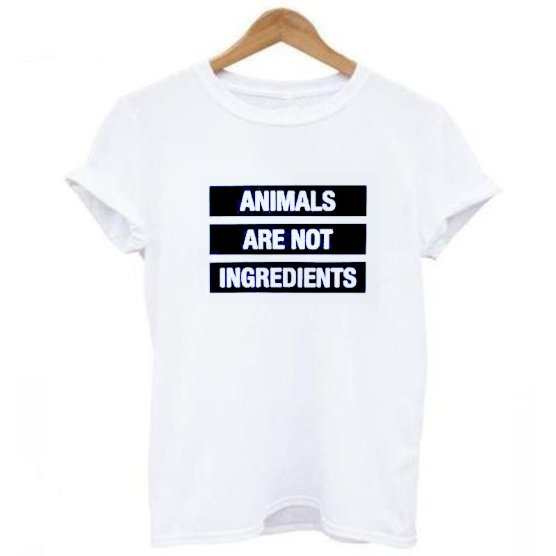 WOMANS SIGNORE RAGAZZE Vegan Vegetariano Pets Tumblr Fashion Animale Unicorno T Shirt