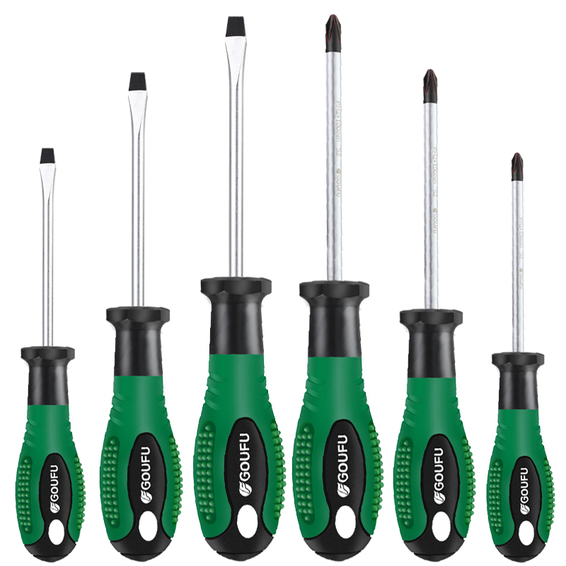 

Goufu Screwdrivers S2 Screwdriver 6mm 8mm Household Handtools Slotted