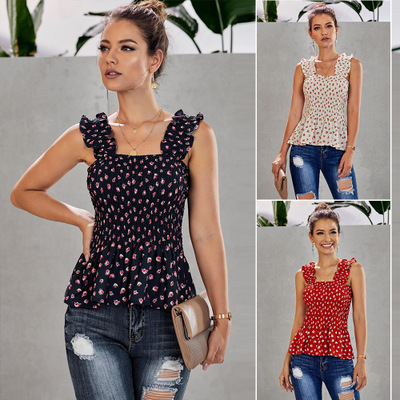 

Designer Womens Tank Tops Girls Brand Fashion Print Top Women Fashion Casual Top Daily Clothing Outwear 2020 Summer New Style Hot Selling, White