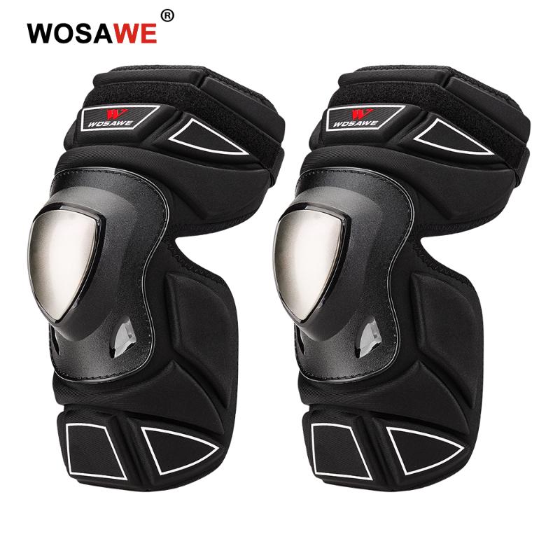 

WOSAWE New Motorcycle Knee Pads Elbow Pads Set Off Road Comfortable Motorbike Rider Knee Protector Brace Elbow Guards Skateboard