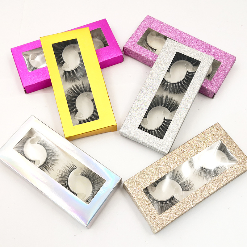 

Luxury packaging 2 pairs false eyelashes set natural handmade fake lashes makeup accessory for eyes 20 models available DHL Free
