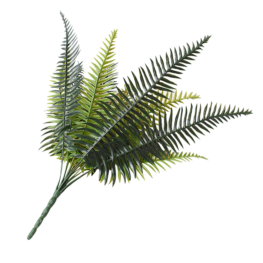 

1pcs Prop Ornament Plant Sago Cycas Leaf Decor for Store Restaurant Office, As pic