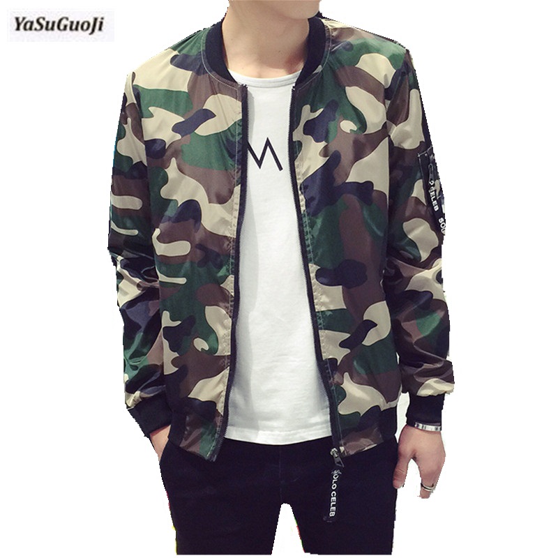 

New 2019 fashion camouflage thin jacket men style bomber jacket men veste homme men's clothing plus size -5xl /JK14, Army green 752