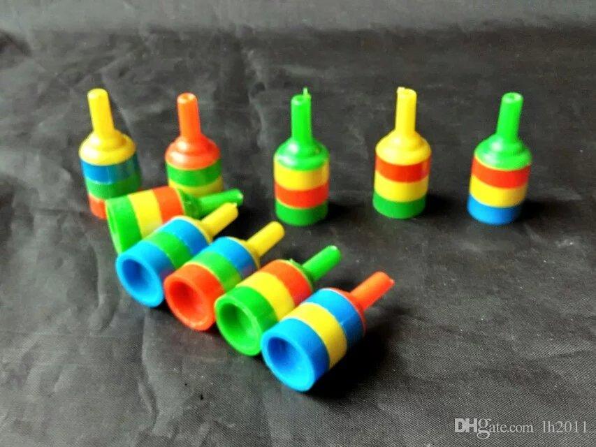 

Plastic three layer filter core Wholesale Glass bongs Oil Burner Glass Water Pipes Oil Rigs Smoking Free