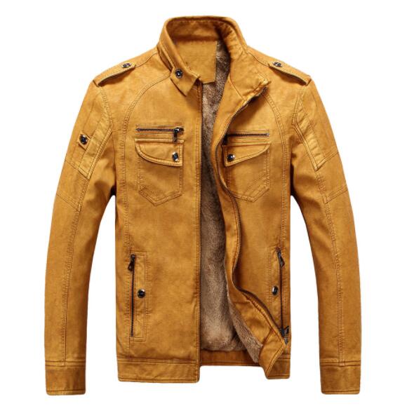 jaqueta de couro americanas