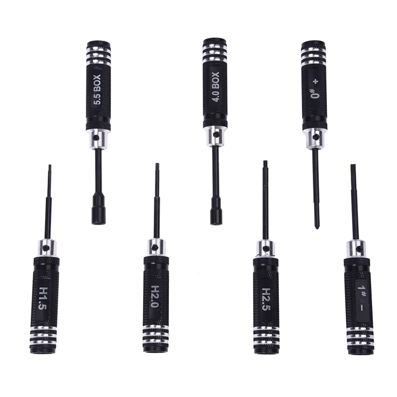 

Set of 7 Hex Screwdriver Tool Kit for RC Car Helicopter Plane