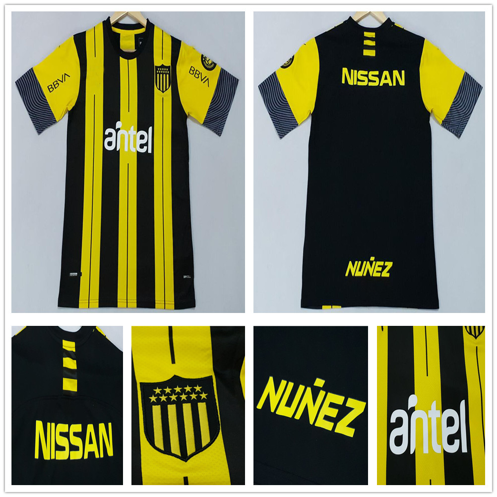 

2019 2020 Club Atletico Penarol Soccer Jerseys Lucas Ezequiel Viatri Fabricio Formiliano Custom Peñarol Home Yellow 19 20 Football Shirt