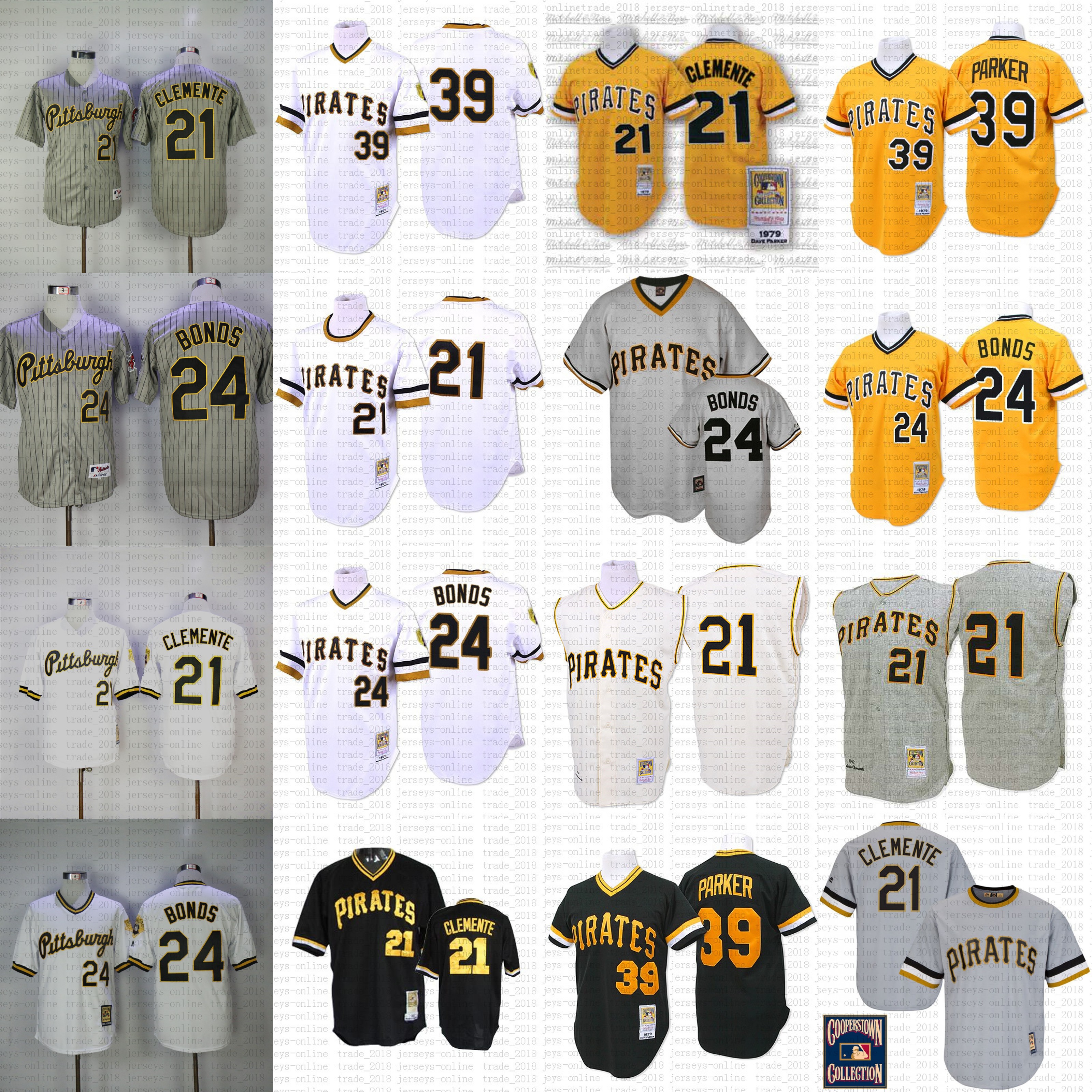 barry bonds pittsburgh jersey