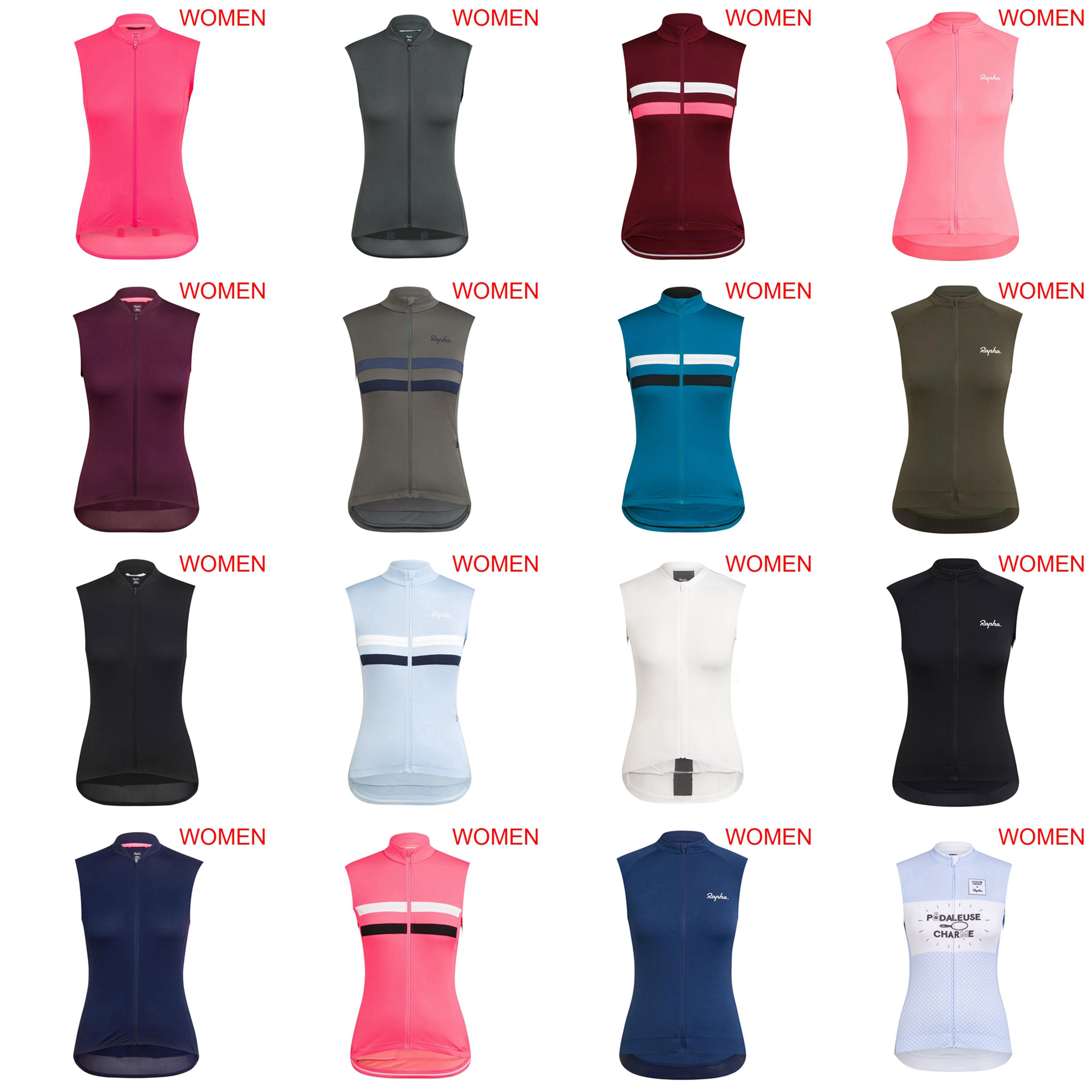 

2019 RAPHA team Cycling Sleeveless jersey Vest new men's bicycle racing sportswear bike breathable free delivery U51315, 16a