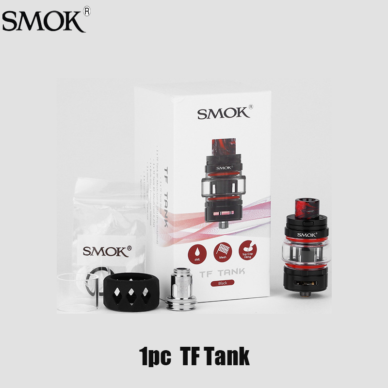 

Smok TF Tank TF2019 Atomizer 6ml TF BF-Mesh coil Replacement Electronic Cigarettes 510 thead Top Filling System for Morph Kit 100% Original