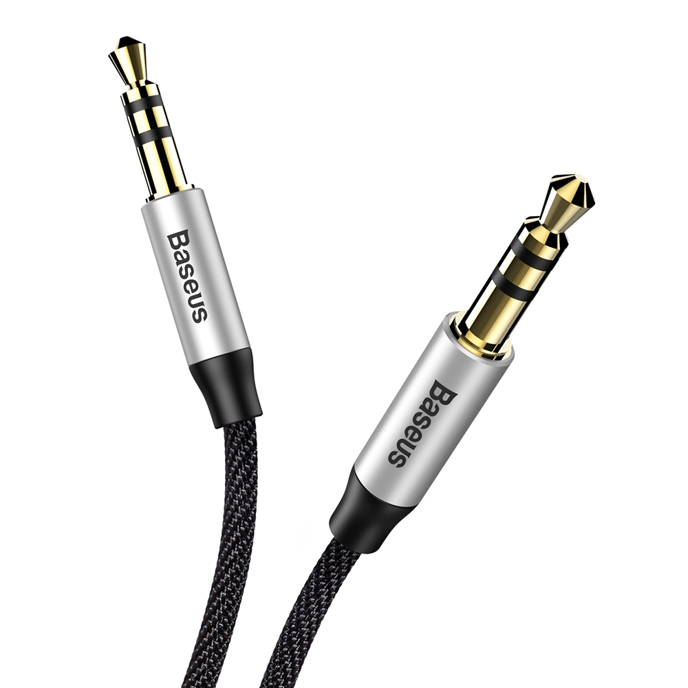 

Baseus Yiwen AUX Audio Cable 3.5mm to 3.5mm M30 Reinforced SR 1M, Black