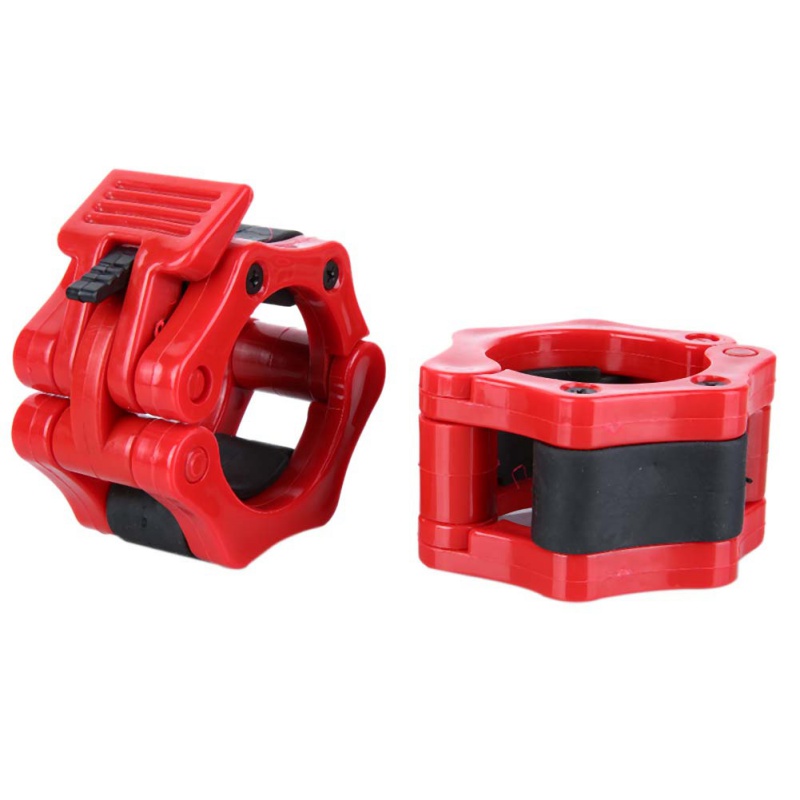 

2pc 50mm/2inch Exercise Collar Olympic Standard Weight Bar Clamps Fitness Lock .Dumbbell Weightlifting Tool Barbell Attachmen ZJ