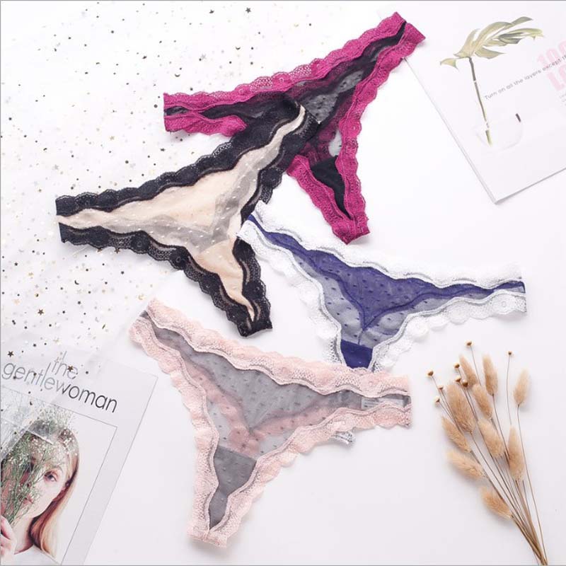 10Pcs/lot Women G String Lace Underwear T Back Lady Briefs Panties S-XXL Plus Size Underpants Free Ship