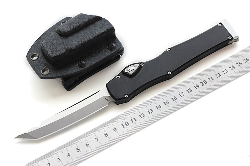 

High Quality MIKER CNC knives Knife (4.5" Satin) single D2 Blade Aluminum Alloy Handle Tactical knife Survival gear knives EDC tools