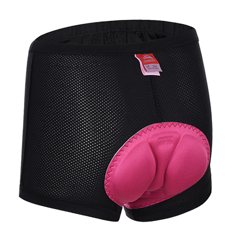 

VEOBIKE Cycling Shorts Women Bicycle Underpants Mountain MTB Road Bike Outdoor Sports Fitness Yoga Running Girls Short Pants, Black