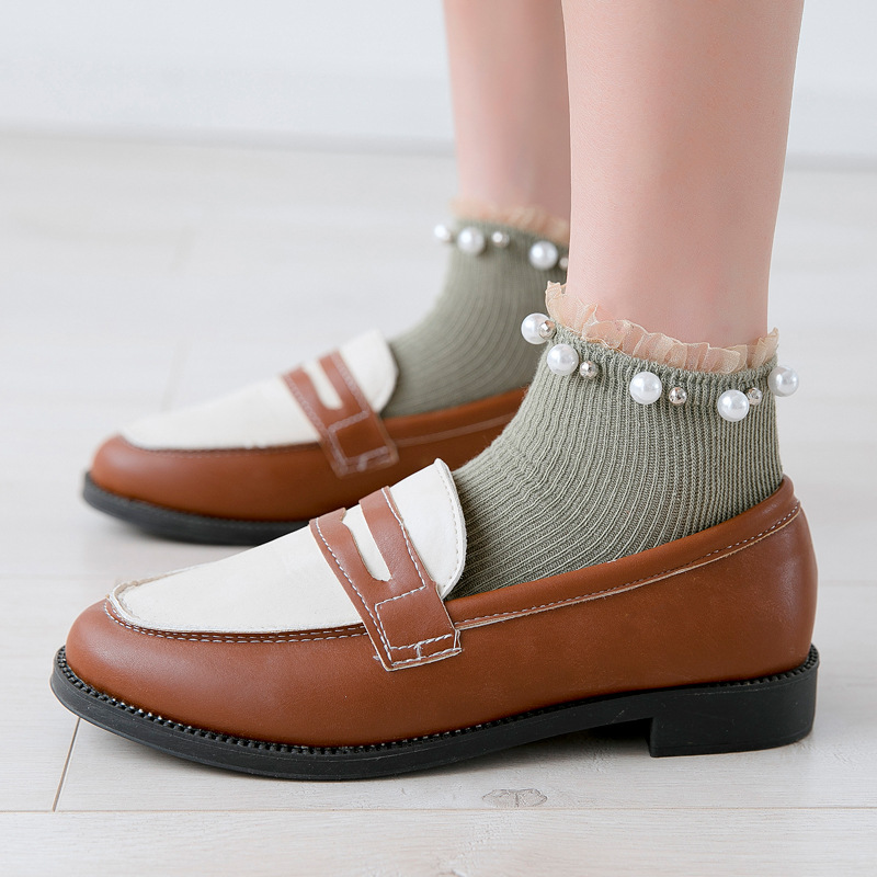 

Cute Socks Transparent Socks Pearl Sailor Moon Womens Clothing Punk Kawaii Lace