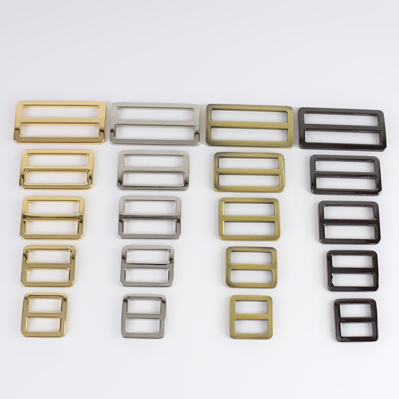 Barras deslizantes Hebillas Correas De Metal Para La Correa De Las Correas Cinta Craft 16 20 25 40 50 mm