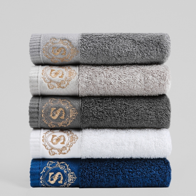 

High Quality Luxury Towels Bathroom Bath Towels For Adults Cotton Large Thicken Soft Absorbent Household Wipe Body Towel 40x78cm