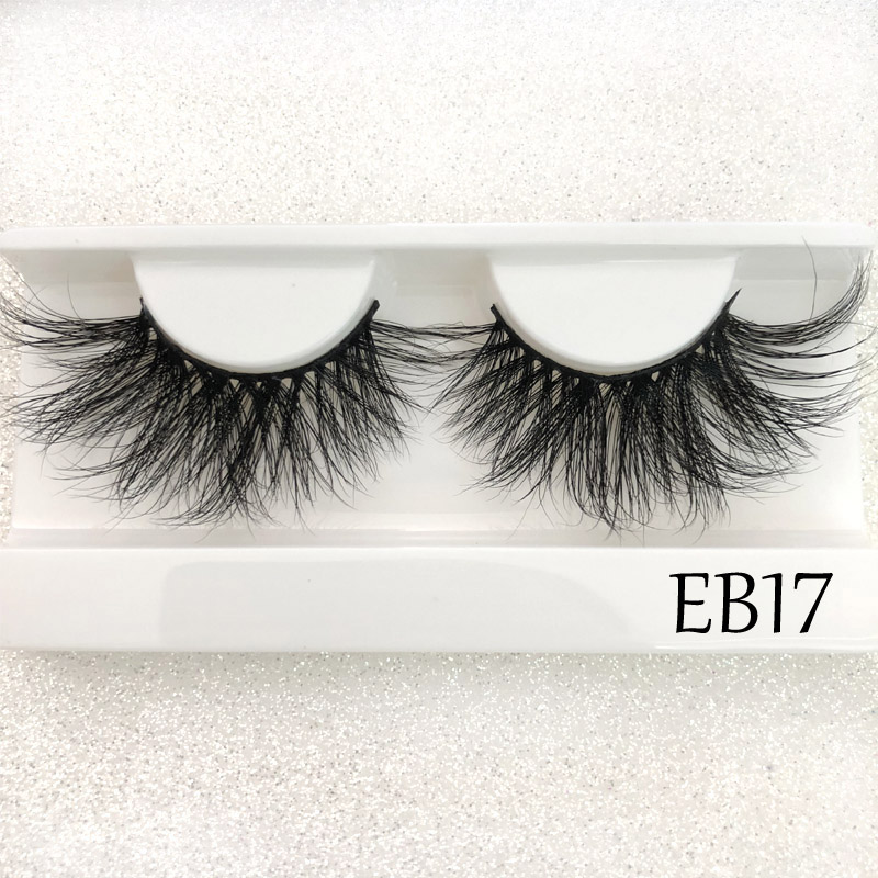

Buzzme New Style 3D Mink Lashes 100% Cruelty free False Lashes 25mm length Handmade Reusable Natural Eyelashes