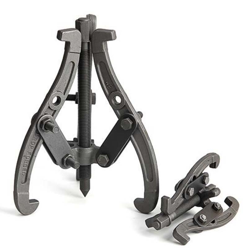 

3 Jaw Bearing Puller Auto Gear Remover Pulling Extractor Tool with Reversible Legs