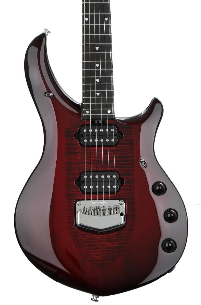 

Custom 6 Strings John Petrucci Majesty Monarchy Royal Red Electric Guitar Black Hardware, 2 Humbucking Pickups
