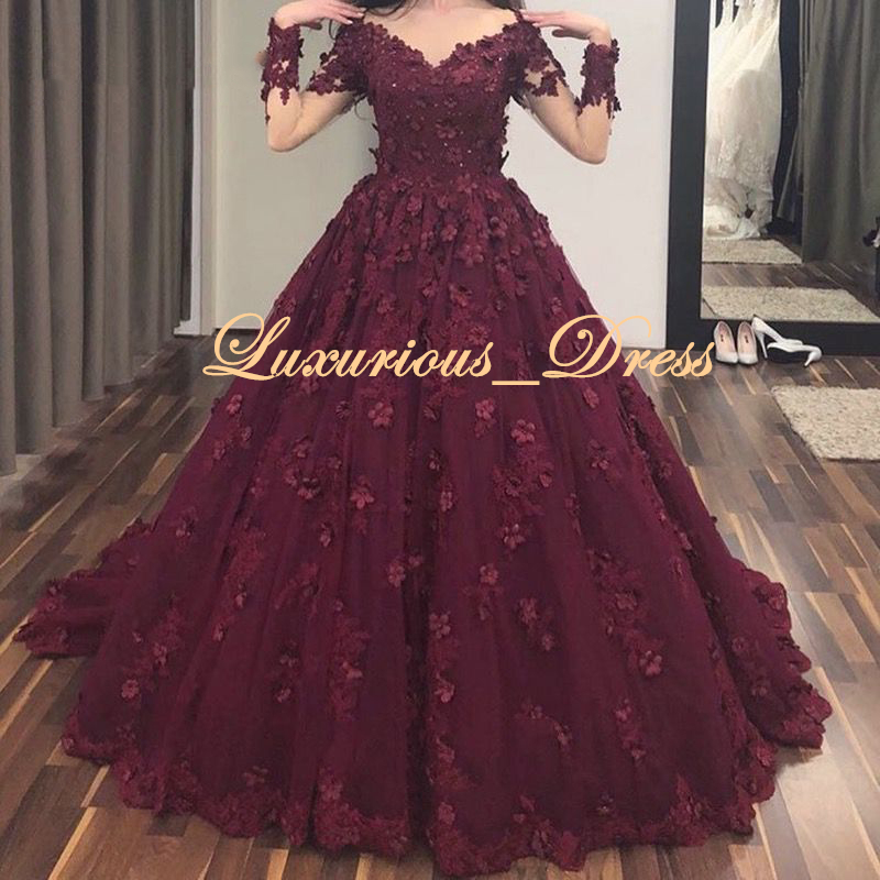 stylish gown for engagement