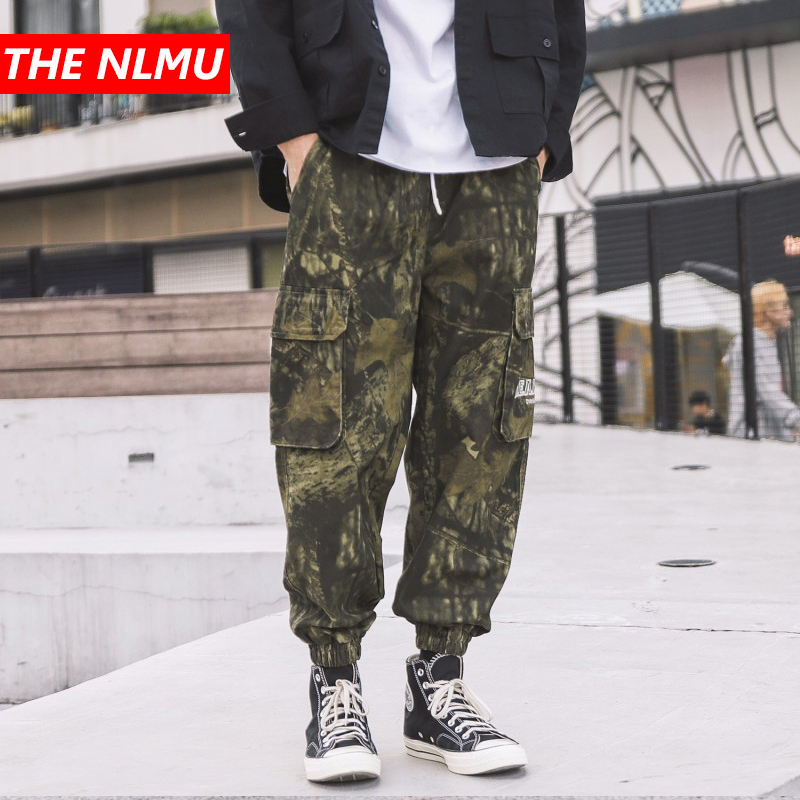 

Hip Hop Camouflage Cargo Pants 2020 Men Casual Streetwear Pockets Jogger Tactical Pant Male Fashion Trouser WG770, Color 1