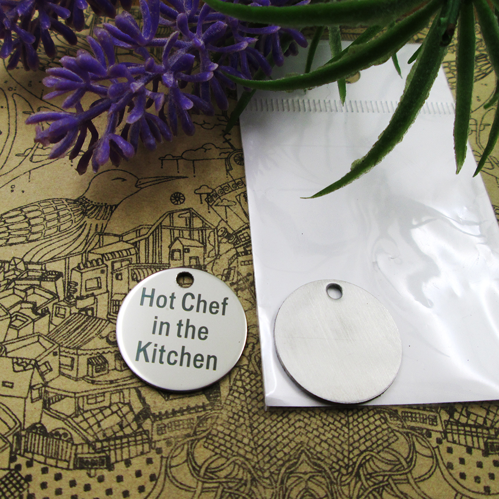 

40pcs--"Hot Chef in the Kitchen"stainless steel charms more style for choosing DIY Charms pendants necklace