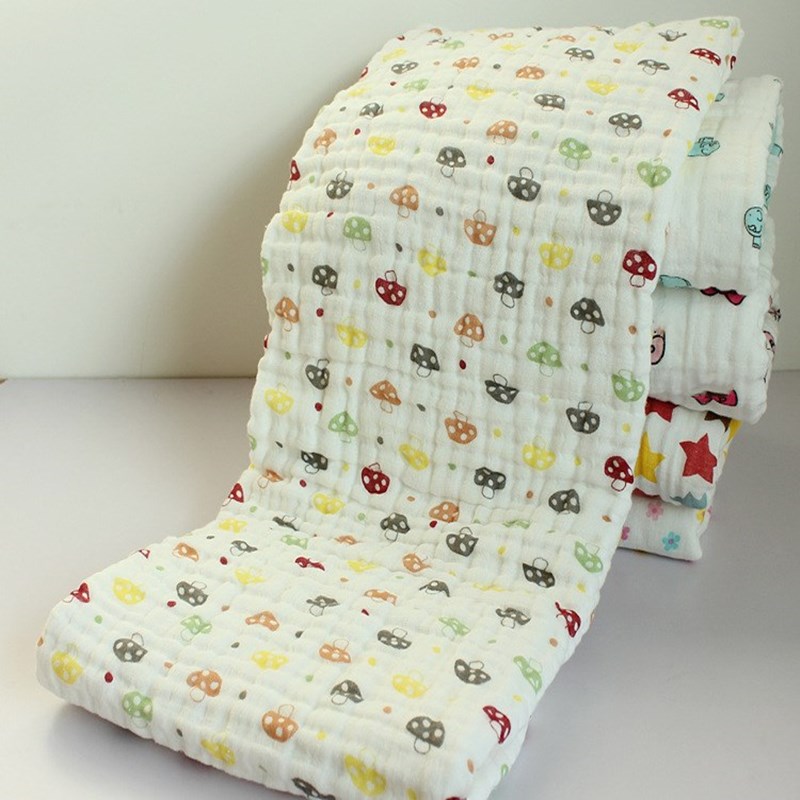

Winter Warm Baby Swaddle Wrap Thicken 8 Layer Newborns Swaddle Blanket Pure Cotton Baby Bath Towel 6 Colors Stroller Blanket 1pc, Cake