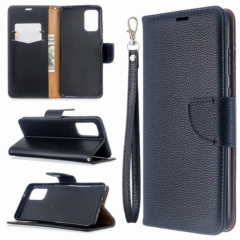 

Litchi Design ID Slot Flip Leather Wallet Case for Samsung A02 A32 A42 A52 A72 4G 5G A12 A11 A21 A81 A91 A31 A41 A51 A71 A20 A30 A40 A50 A70 A22 A82, Mix colors/remark colors