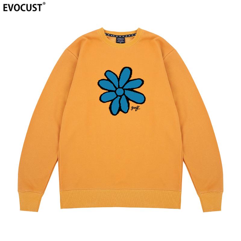 sudadera de flores mujer