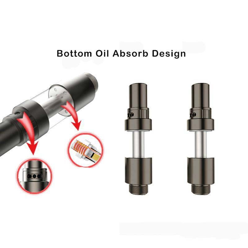 

Cheap Liberty X5 Ceramic Vape Cartridges 0.5/1ml Tcell Ceramic Coil Tank with Adjustable Airflow For Bud Preheat Battery