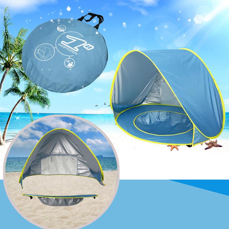 

1pcs Adjustable Baby Tent Portable Beach Up Tents Canopy Sun Shade Shelter Anti-UV Baby Summer Outdoor/Hiking Tent Campe